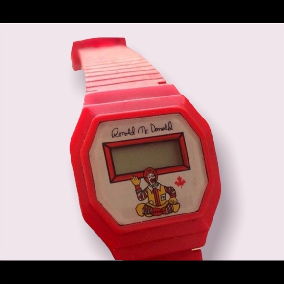 McDonald’s Watch Retro Red Wristwatch - Picture 9 of 10